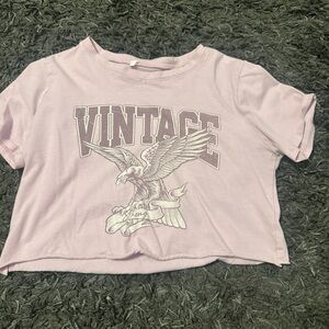 Pink Vintage Graphic Tee